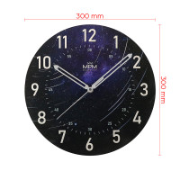 Nástenné hodiny MPM Star 4466, 30cm